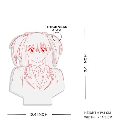 Anime Girl Design Night Lamp